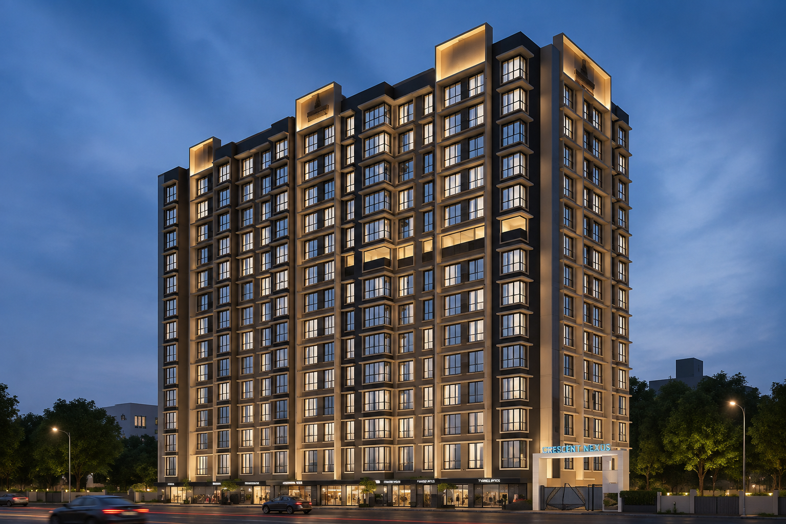 Crescent Nexus elevation