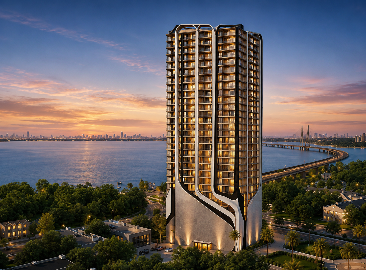 Gurukrupa The Marque elevation